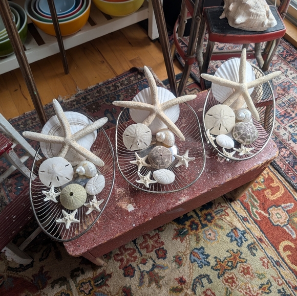 "3"💥SOLD OUT💥Vintage Silver Plate Vintage Bread Basket's&Beach Finds - Picture 5 of 15